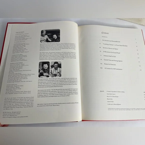 Vintage 1968 TIME LIFE FOODS OF THE WORLD: COOKING OF CHINA BOX SET Chinese Food - Picture 3 of 12